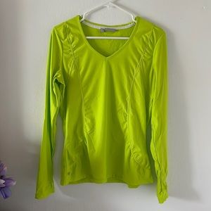Athleta techy v-neck longsleeve